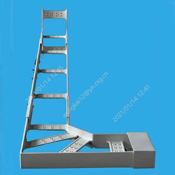 Stepped Polymer Plastic Cable Tray