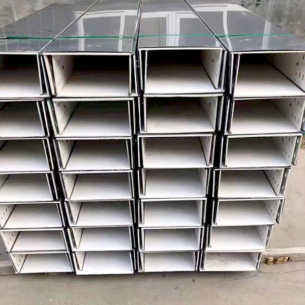 Trough-type-galvanized-cable-tray-2 Trough Type Galvanized Cable Tray