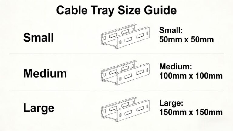 Size of Cable Tray
